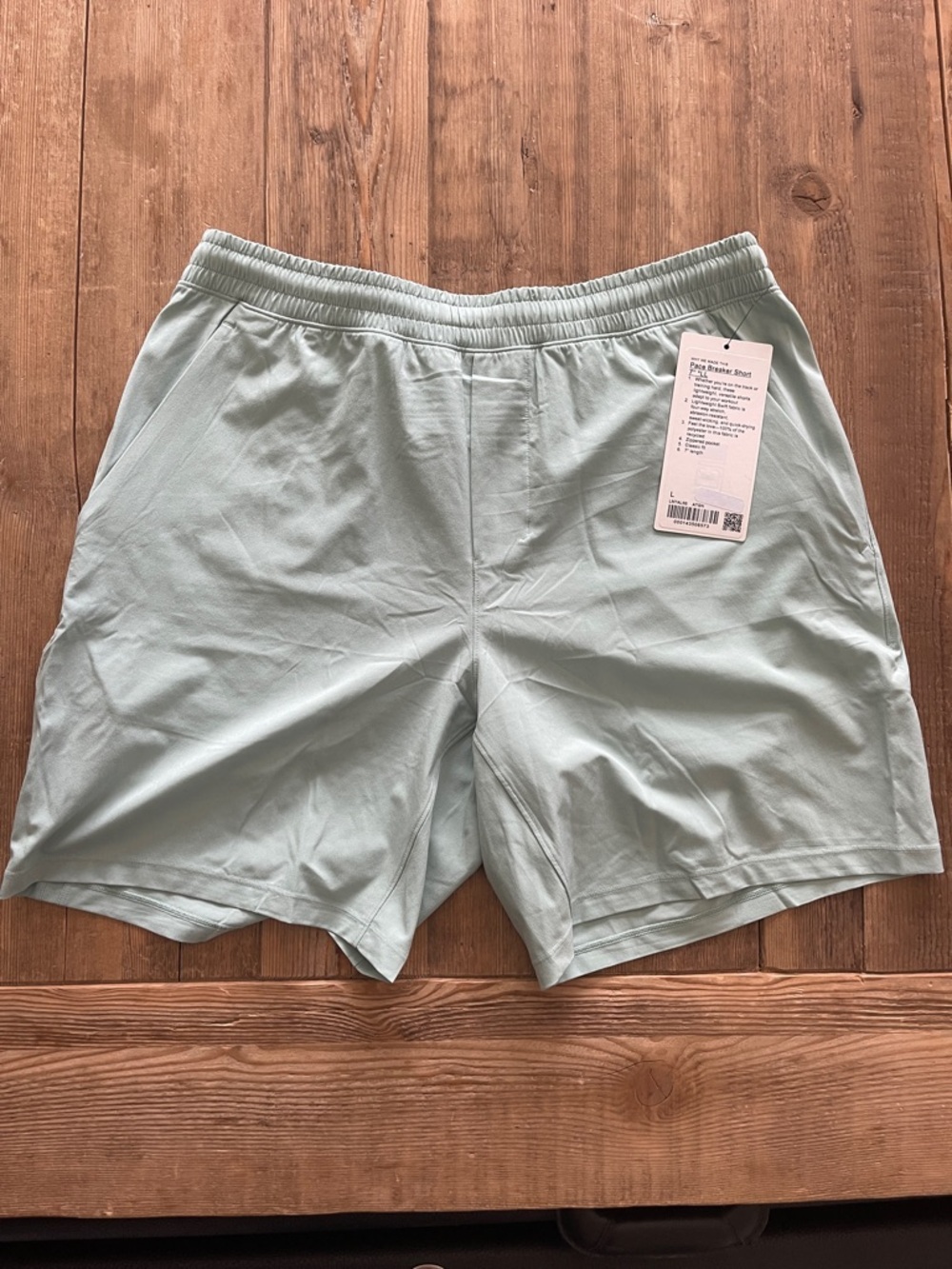 NWT Lululemon Pace Breaker Shorts 7” LL Linerless